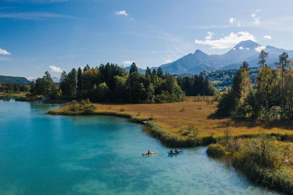 2-Zimmer Wohnung Auf Der Heide Finkenstein am Faaker See Εξωτερικό φωτογραφία